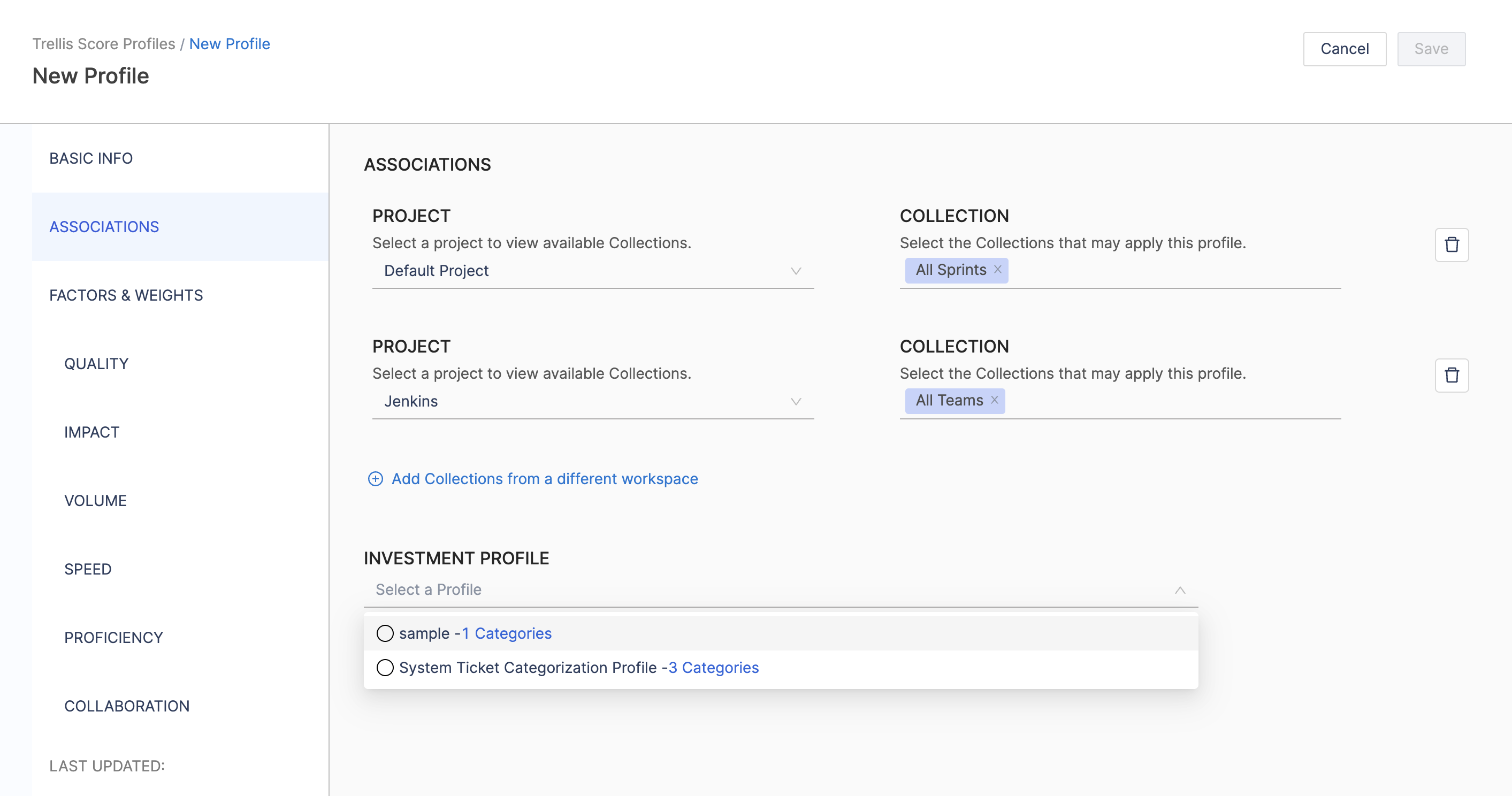 Trellis Associations